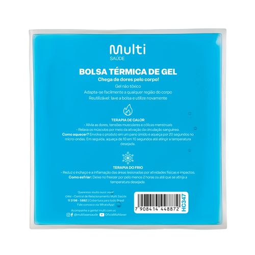 Bolsa Térmica Transparente em Gel Tam. P Multi Saúde - HC347
