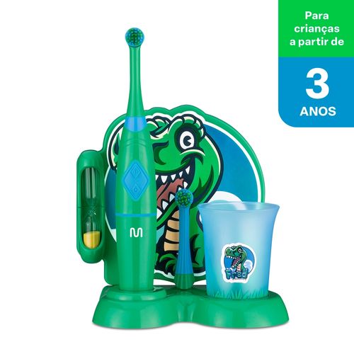 Escova infantil elétrica rotacional Multi Saúde Funny Brush Fred  - HC053