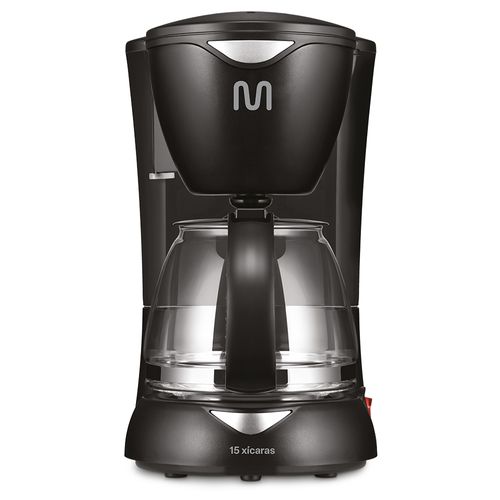 Cafeteira Elétrica 15 Xícaras Jarra de Vidro c/ Filtro Reutilizável e Colher Dosadora 220v - 550w Multi - GO036