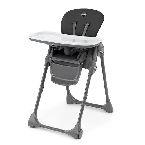 Cadeira de Alimentação Chicco Alta 6m -18kg Polly Preta - 6079756950610