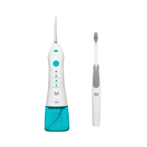 Kit Irrigador Oral Clearpik Portable 200ml + Escova Elétrica Sônica - HC036K
