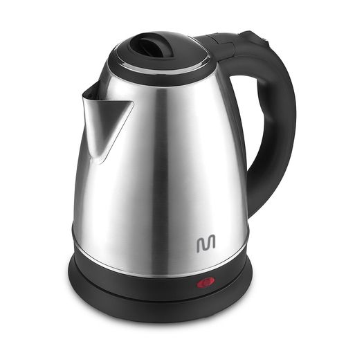 Chaleira Elétrica Inox 1,8L com Base Removível Bico Peneira e Led 127v-1150w Preto Multi - BE007