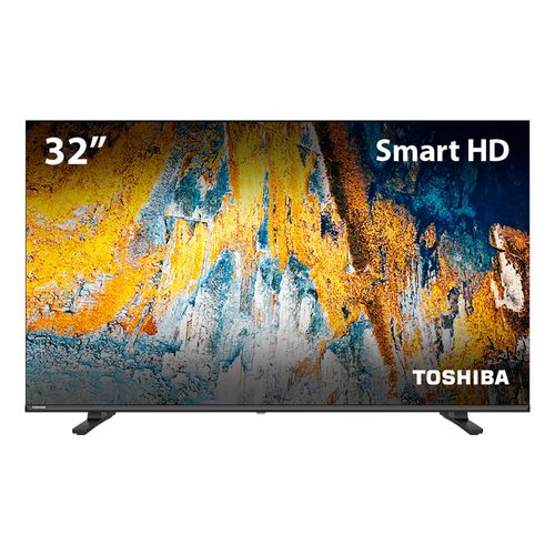 Smart TV DLED 32" HD Toshiba 32V35L VIDAA 2 HDMI 2 USB Wi-Fi - TB016MOUT [Remanufaturado]
