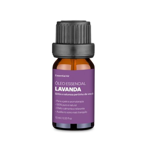Óleo Essencial de Lavanda 10ml - 100% Puro e Natural - Multi Saúde - HC122