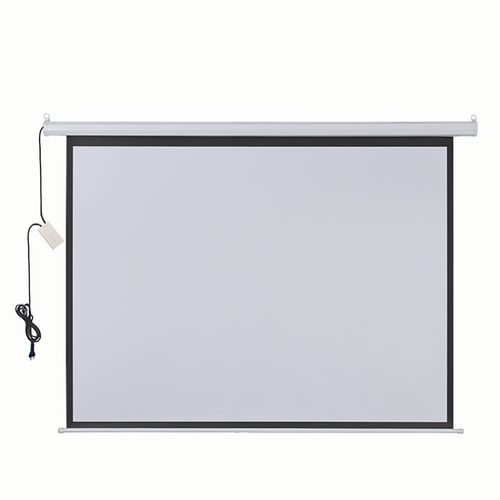 Tela de Projeção Retrátil Elétrica 203 X 152cm 127v - AC350
