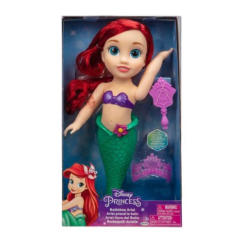 Boneca Princesas da Disney Multikids Ariel Hora do Banho com acessórios - BR2021