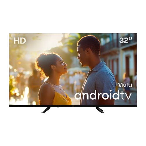 Smart TV 32 HD DLED Multi Android 11 3HDMI 2USB Bluetooth - TL091E