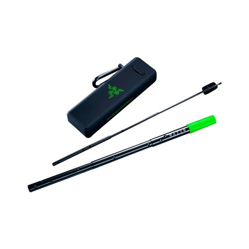 Canudo Inox Reutilizável Razer com Case e Ponta de Silicone - RC8103540101R3X