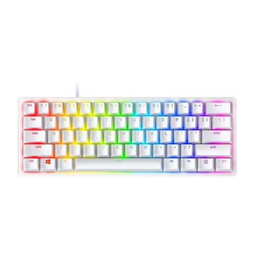Teclado Razer Huntsman Mini Branco - RZ0303390400R3M