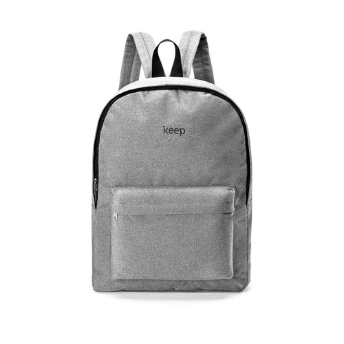 Mochila Colors 15,6 Pol. Cinza Keep - BO432