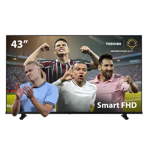 Smart TV DLED 43" Full HD Toshiba 43V35MS VIDAA 2 HDMI 2 USB Wi-Fi - TB021M