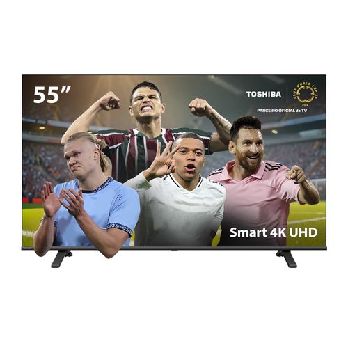 Smart TV DLED 55" 4K Toshiba 55C350MS VIDAA 3 HDMI 2 USB Wi-Fi - TB023M