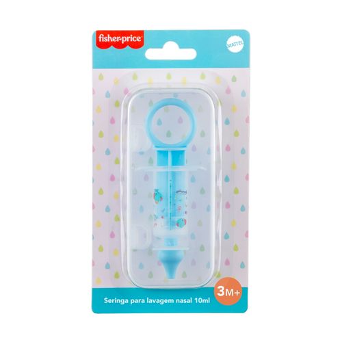 Seringa Nasal Infantil 10 ml Azul Fisher Price - HC397