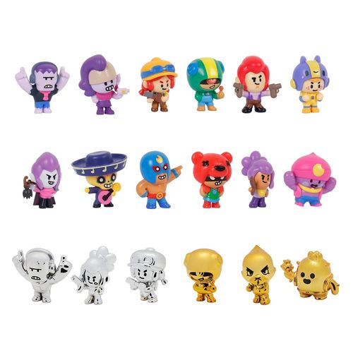 Bonecos Brawl Stars S3 Pack Sortido Multikids - BR2366