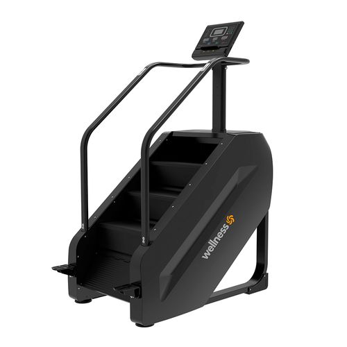 Simulador de Escada com Painel LED Leitor de Frequência Cardíaca Sensor Anti Queda Profissional Wellness  - GY076