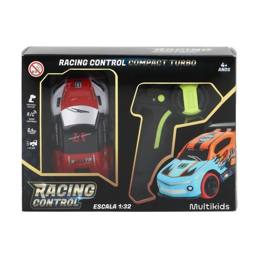 Carrinho De Corrida Turbo de Controle Remoto Vermelho - BR2291