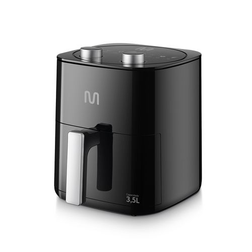 Fritadeira Elétrica Air Fryer 3,5L 1350W 127V Preta Multi - GO229
