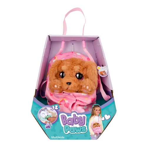 Pelúcia Baby Paws Cachorrinho Com Som Sortido Surpresa Multikids - BR1814