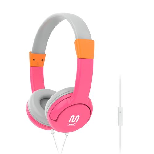 Fone de Ouvido Headphone Kids Happy Rosa Multi - PH378