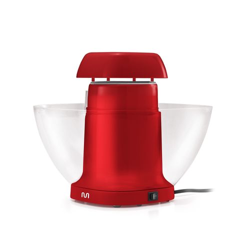 Pipoqueira Elétrica De Tigela Sem Óleo 1200w 220v Vermelha Multi - GO054OUT [Remanufaturado]