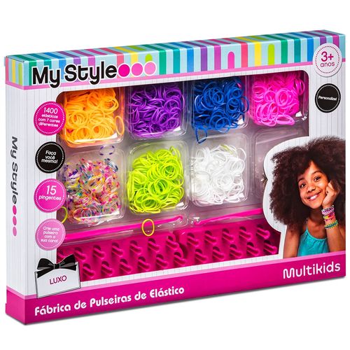 Fábrica de Pulseiras de Elástico Luxo My Style DIY Multikids - BR1473OUT [Remanufaturado]