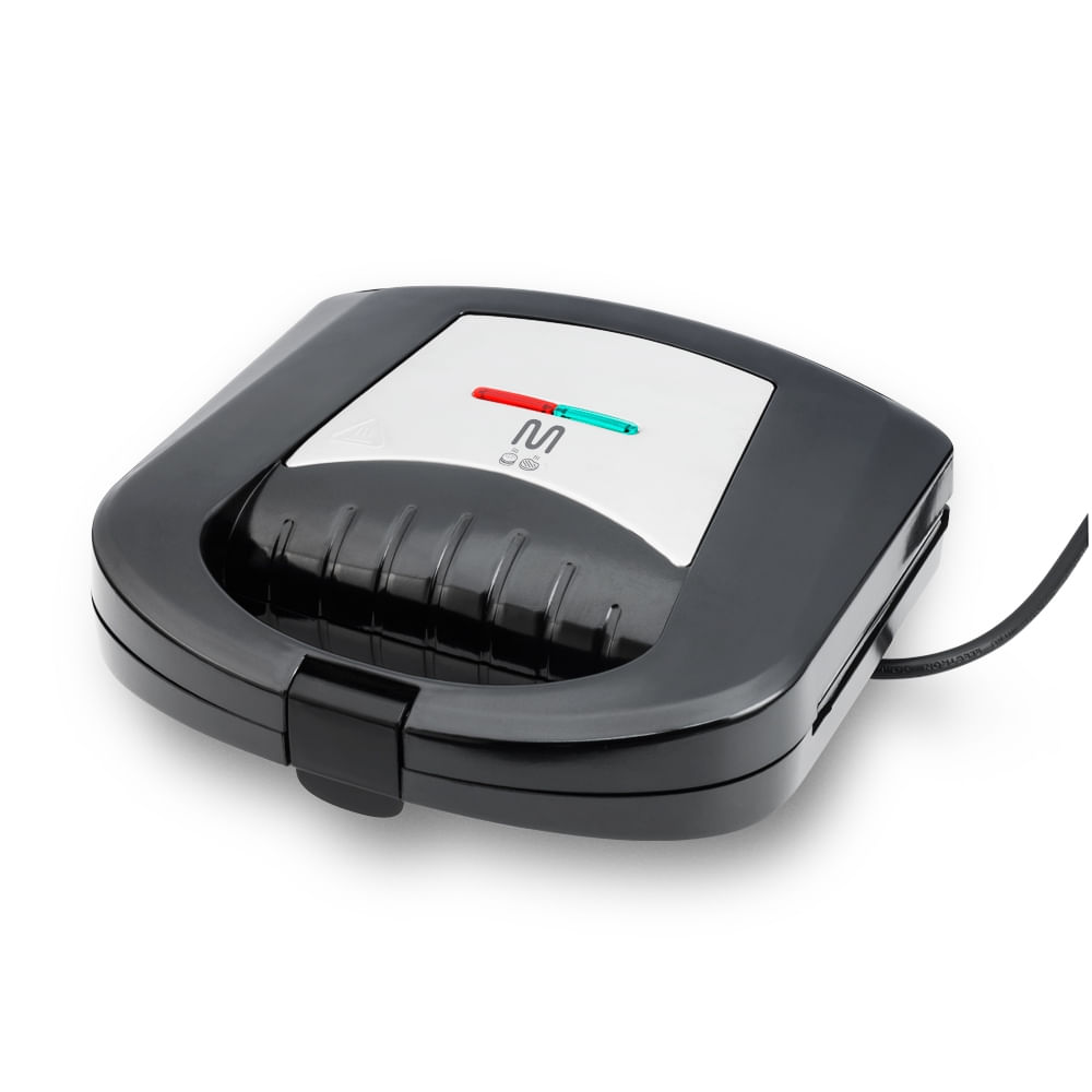 Grill e Sanduicheira c/ Acabamento Inox 220v-750w Multi - GO107OUT [Reembalado]