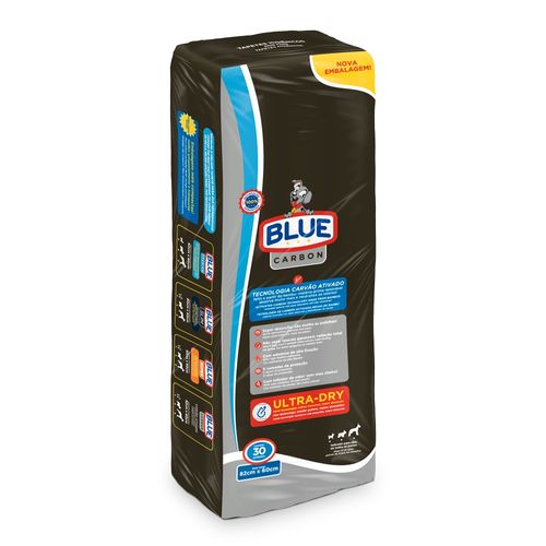 Tapete Higiênico Blue Carbon 30 unidades - PP422