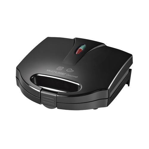 Sanduicheira Multilaser Minigril Gourmet 127v-750w Antiaderente Preta - CE09OUT [Remanufaturado]