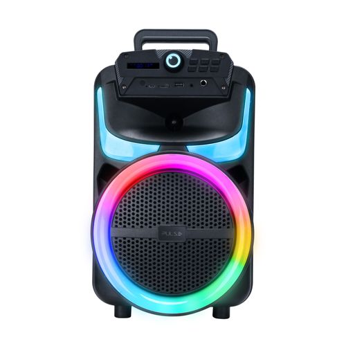 Caixa de Som Pulse Burst 250W RMS 8POL BT/AUX/USB/FM - SP402EOUT [Remanufaturado]