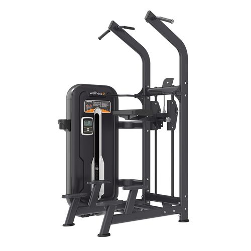 ASSISTED CHIN / DIP NIVUS PRETO 80KG - EM392V