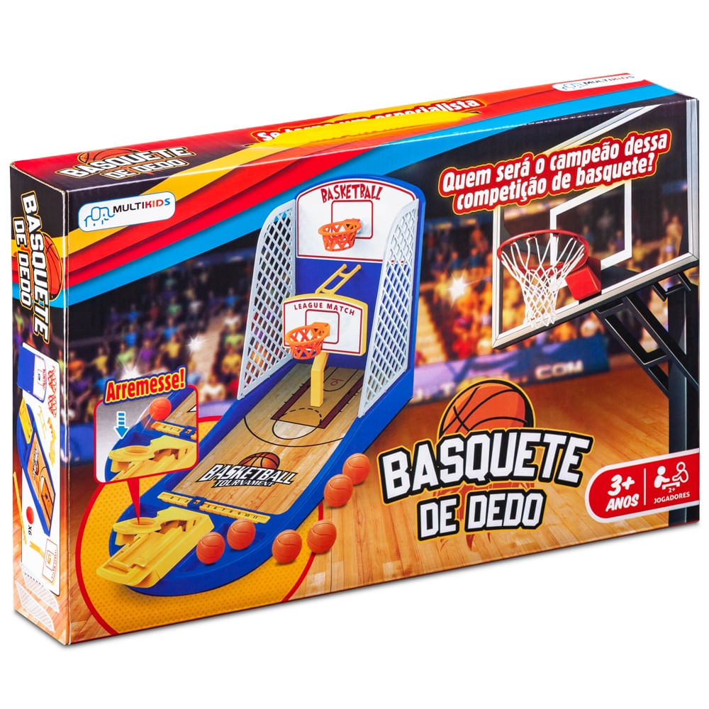 Encontraproduto.com.br - Jogo Basquete de Dedo Basketball Tournament Multikids - BR1476OUT [Reembalado]