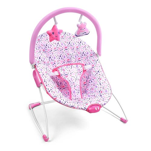 Cadeira de Descanso Nap Time 0-11kgs Rosa Multikids Baby - BB291OUT [Remanufaturado]