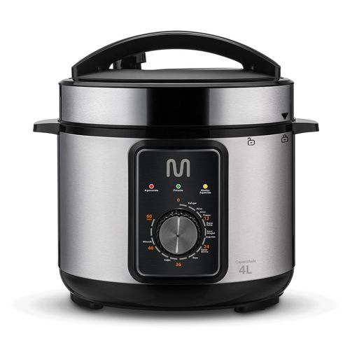 Panela de Pressão Elétrica 4 Litros 800w Multi 220v - GO082