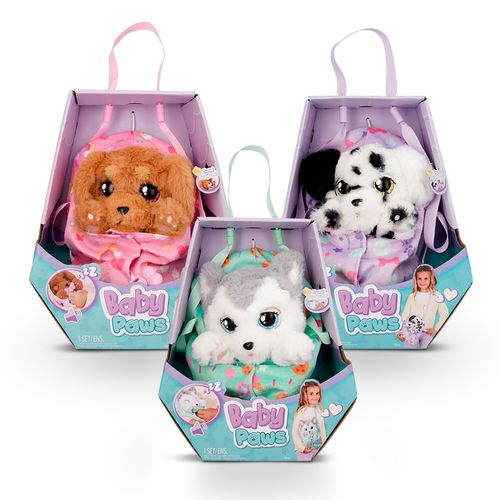 Pelúcia Baby Paws Cachorrinho Com Som Sortido Surpresa Multikids - BR1814