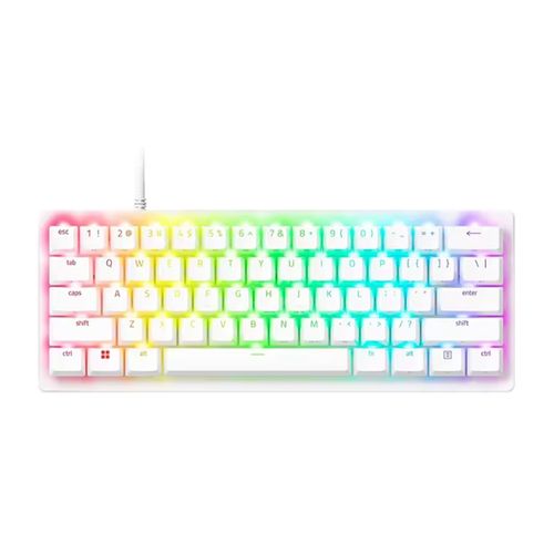 Teclado Razer Huntsman V3 Pro Mini 60% Branco - RZ0304991800