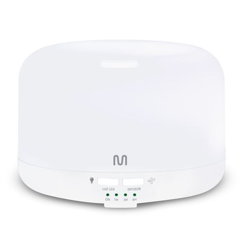 Difusor de Aromas Color Air USB com Iluminação LED em 7 cores Multi Saúde - HC217