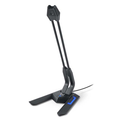 Microfone Gamer Olier USB LED Preto Warrior - PH255OUT [Remanufaturado]