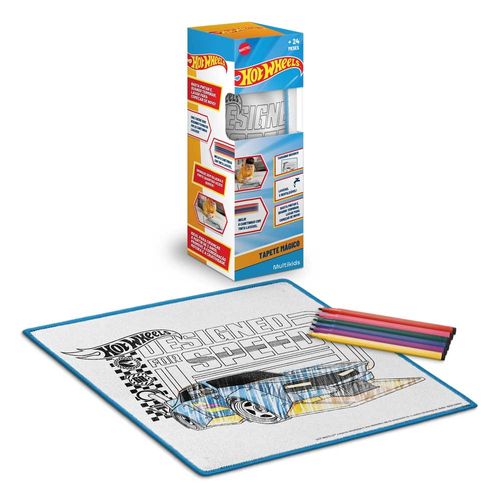 Tapete Mágico Acqua Para Colorir Hot Wheels Multikids - BR2387OUT [Remanufaturado]
