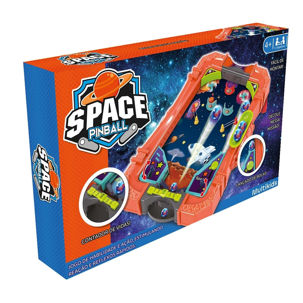 Encontraproduto.com.br - Jogo Space Pinball Multikids - BR2014OUT [Reembalado]