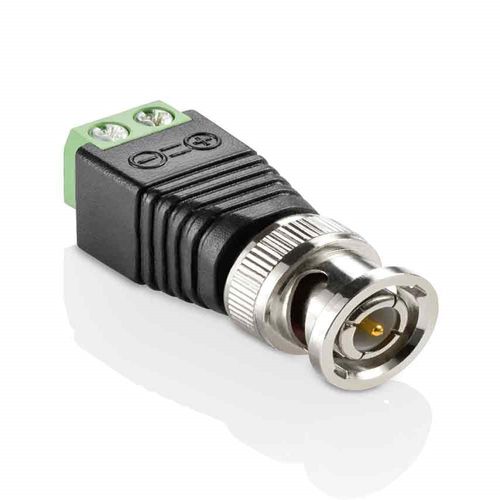 Conector BNC macho com borne - Giga Security - SE129