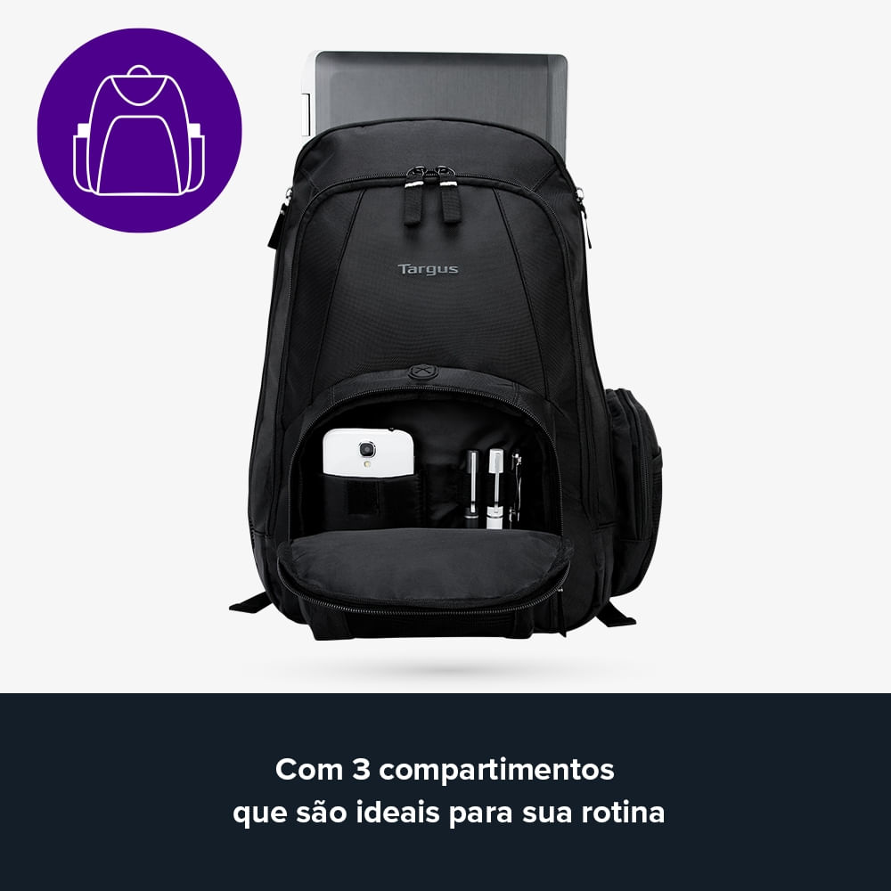 Encontraproduto.com.br - Mochila Groove Targus para Notebook 16