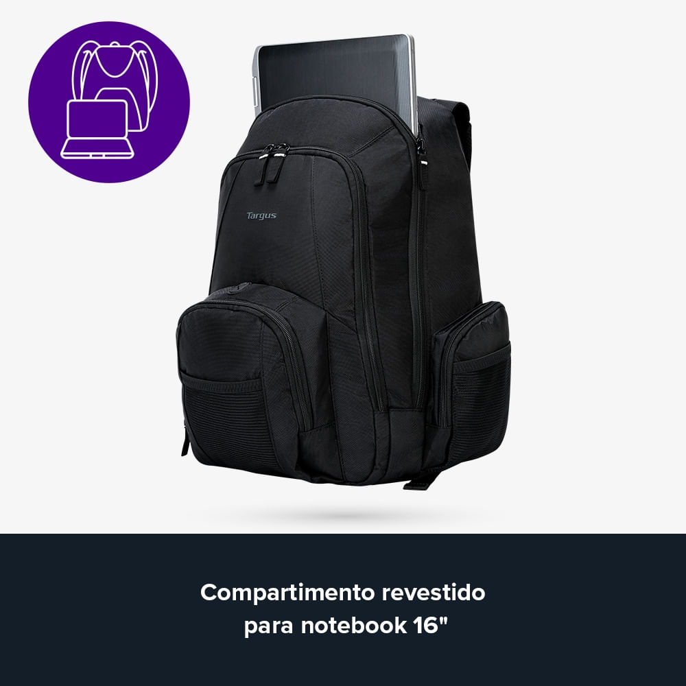 Encontraproduto.com.br - Mochila Groove Targus para Notebook 16