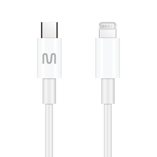 Cabo USB-C Lightning 1.2M Branco Multi - WI451