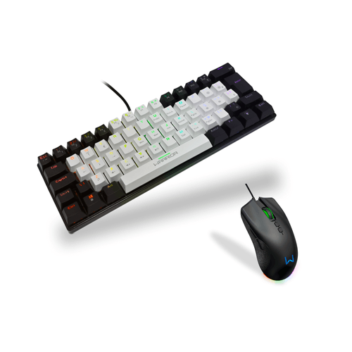 Teclado Warrior Royal Precision + Mouse Dash Pixart 3335 - TC314K