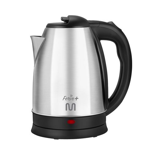 Chaleira Elétrica Inox 1,8L com Base Antiderrapante e Led 220v-1500w Prata Multi - GO401