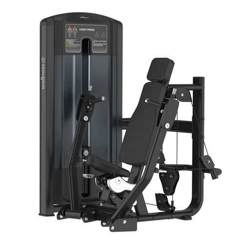 CHEST PRESS NIVUS PRETO 120KG. - EM479