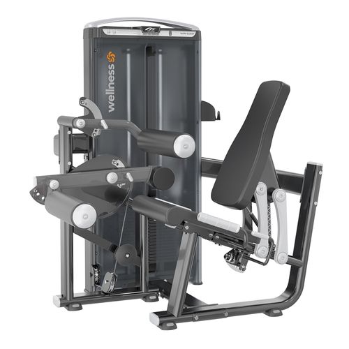 SEATED LEG CURL PRESTIGE PRETO 90KG - EM417V