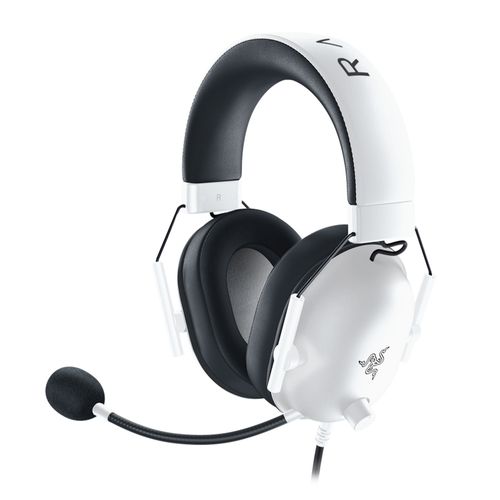 Headset Razer Blackshark V2 X Com Fio Mercury Branco - RZ0403240700R3UOUT [Remanufaturado]