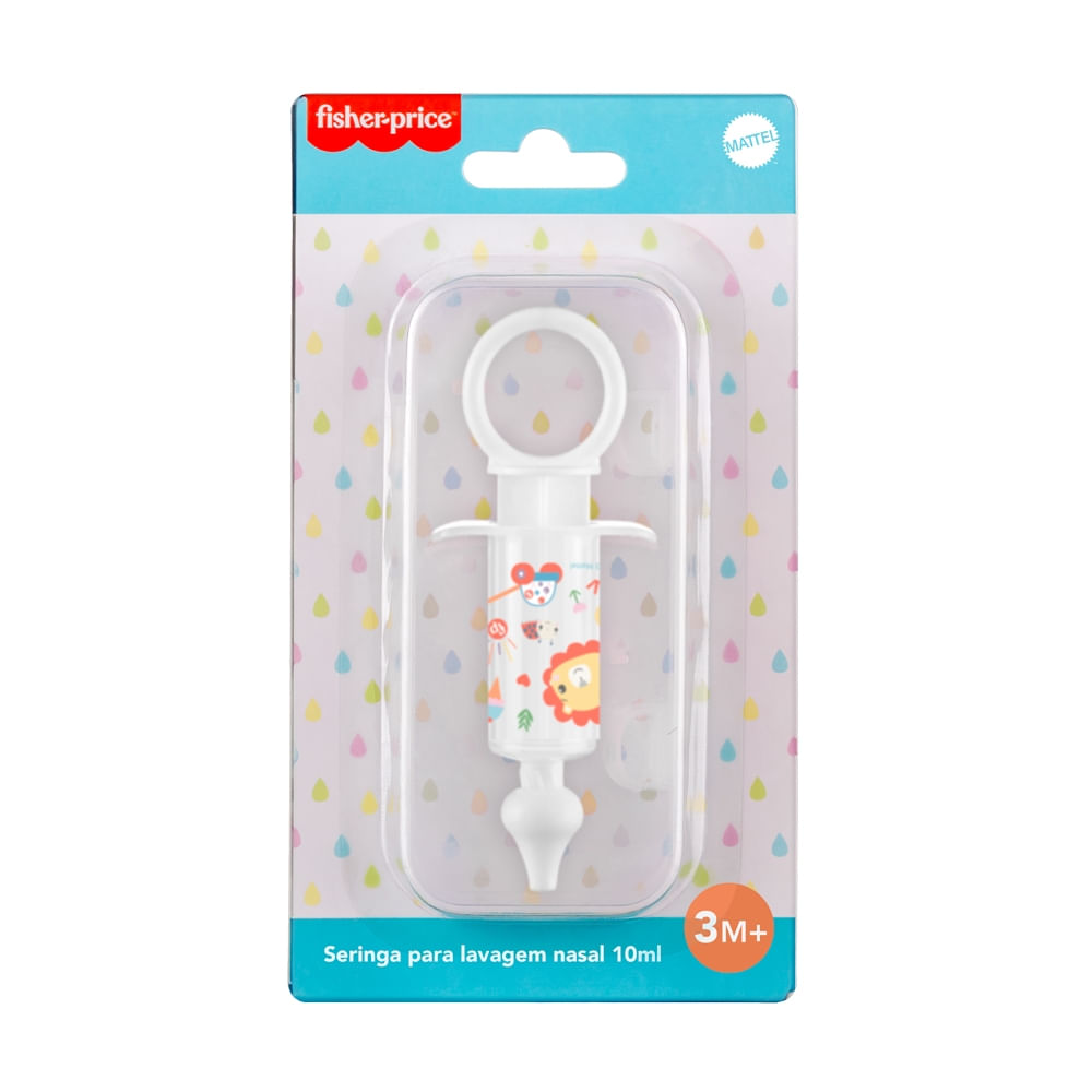 Seringa para Lavagem Nasal Leão 10ml 1 Uni Fisher Price - HC396OUT [Reembalado]