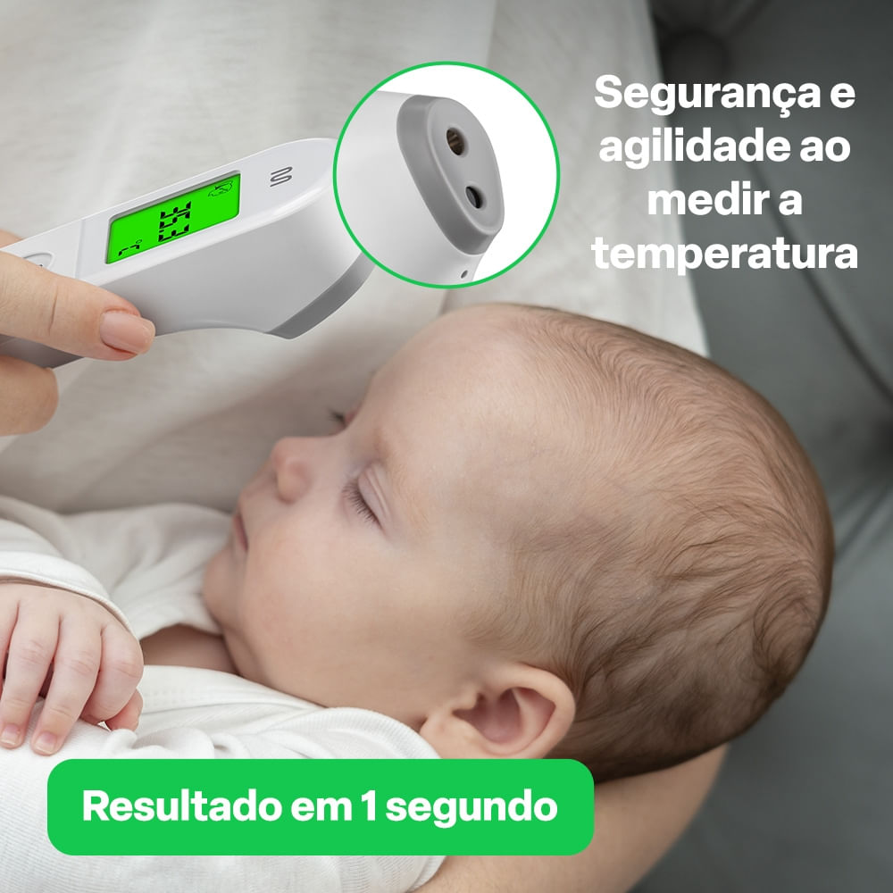 Termômetro Infravermelho Sem Contato Termo Check Smart - HC273OUT [Remanufaturado]
